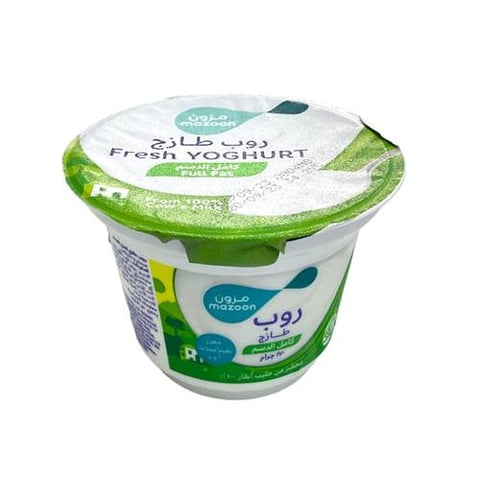 mazoon fresh yoghurt full fat 170g