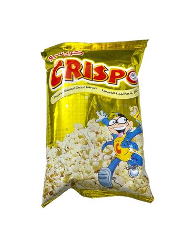 popcorn natural cheese flavour crispo 20g