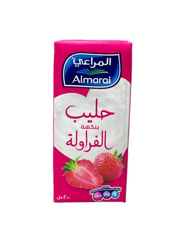 strawberry flavored milk 200ml