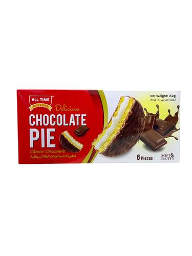 Classic Chocolate pie 6pcs *25g