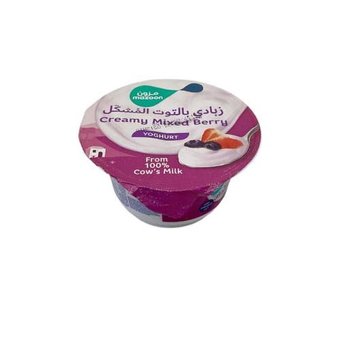 زبادي بالتوت المشكل مزون 140جم