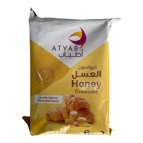 كرواسون بالعسل اطياب 50جم*6حبة