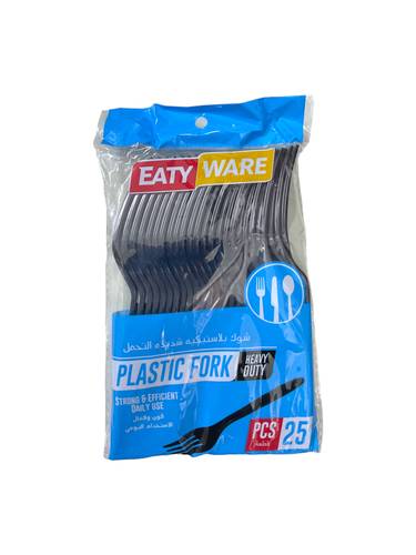 Plastic fork heavy duty 25pcs