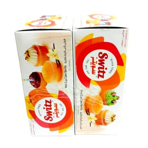 Switz mini vanilla cup cake 32g×10pc×2ct