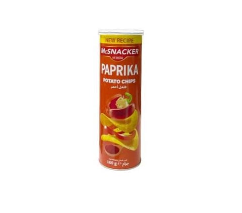 McSnacker Paprika potato chips viva 160 جم