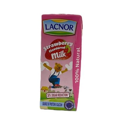 strawberry milk lacnor 180ml
