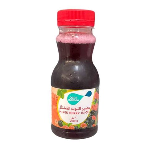 mixed berry juice mazoon 200ml