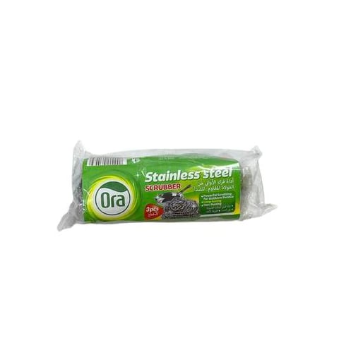 Stainless steel scrubber ora 3 pcs