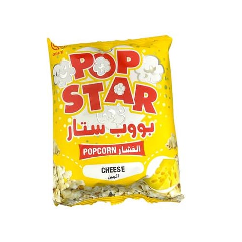 Pop star cheese popcorn 19g