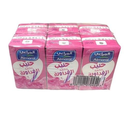 mlmarai strawberry flavoerd milk 150ml*6pcs