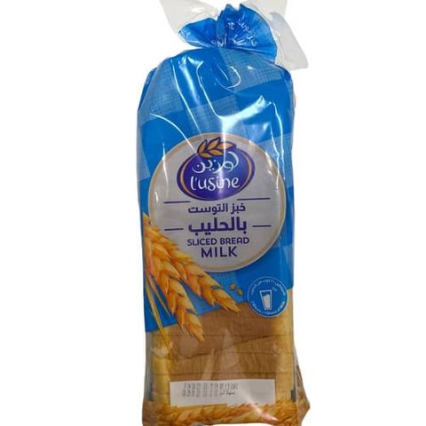 sliced bread milk lusine 600gm