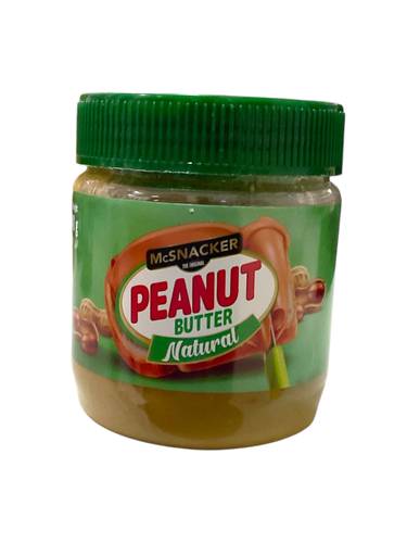McSNACKER  original PEANUT BUTTER Natural viva 340gm
