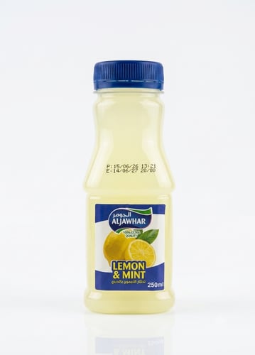 Juice lemon mint Aljawhar 250 ml