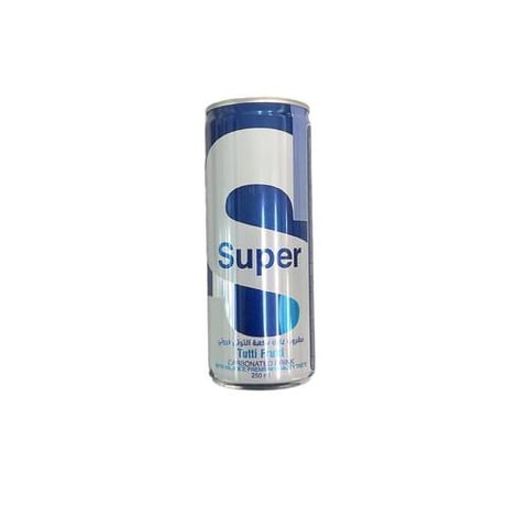 super carbonated drink tutti frutti 250 ml