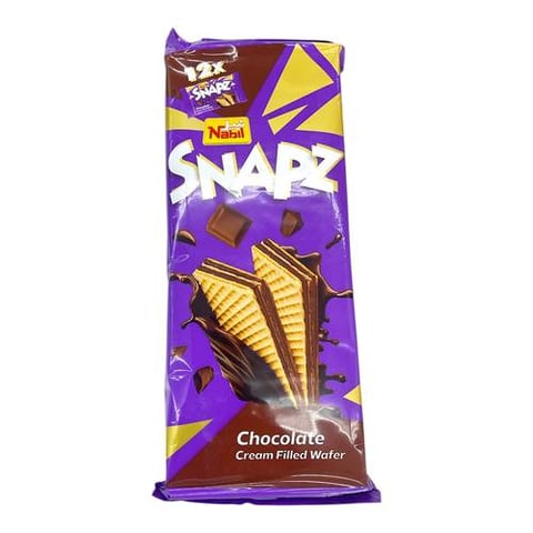 Nabil chocolate cream wafers 16g×12pc
