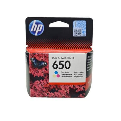 حبر طابعه HP 650 ملون