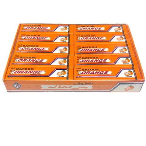 batook orange chwing gum 250gm *20pcs