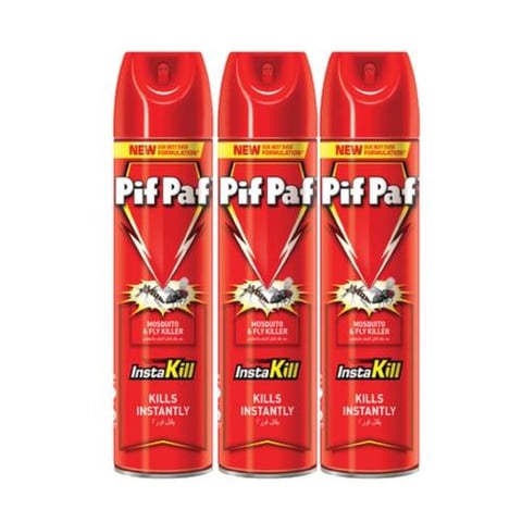 Pif paf flying insect killer 400ml×3pc