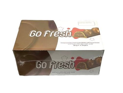 Go fresh cocoa cream 20g×24pc