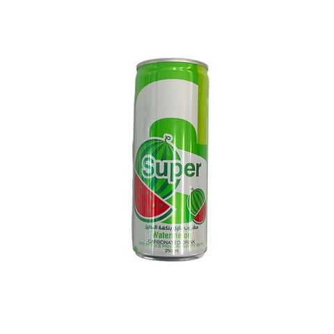 super carbonated drink watermelon 250ml