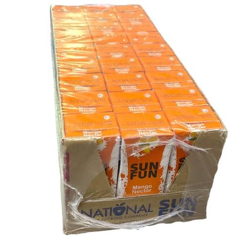 mango juice sunfun 200ml *27pcs