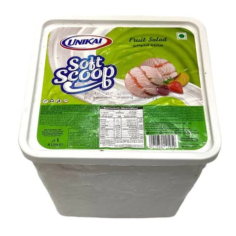 ice cream fruit salad unikai 4ltr