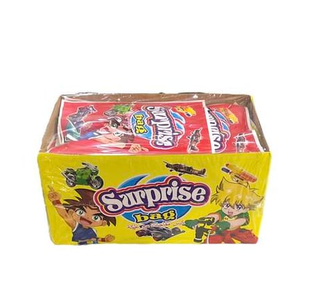 Surprise bag bubble gum mixed fruit