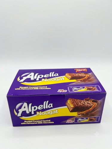 Alpella nougat chocolate 384g*24pc