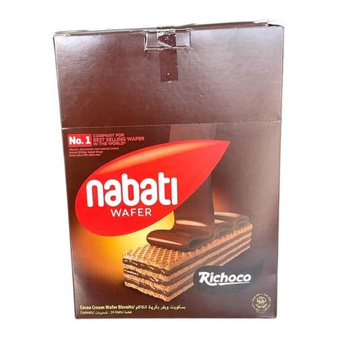 Nabati wafer cocoa cream wafer biscuits 24pc