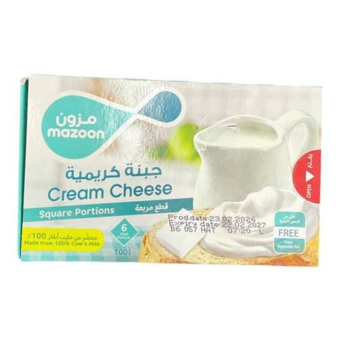 جبن كريمي مزون 6قطع