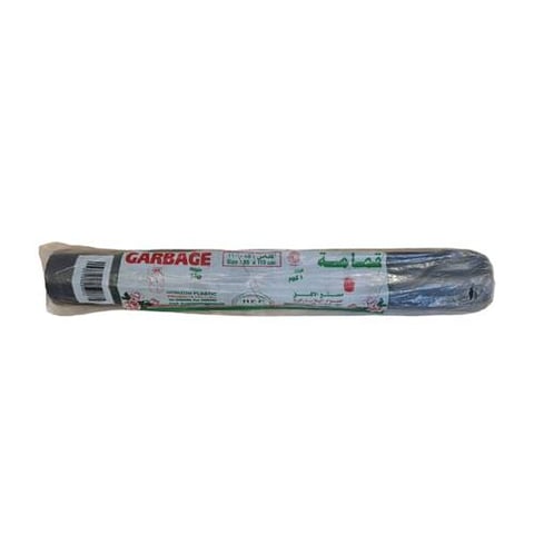 garbage bag rolls black 1kg 85x110 cm