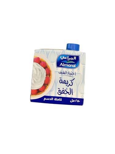 Whipping cream full fat almarai 250ml