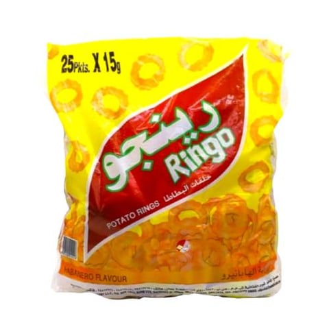 بطاطس حلقات رينجو 15جم *25حبه