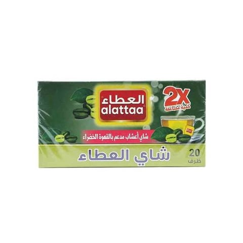  شراب الشاي بالقهوة الخضراء من العطاء 20 ظرف