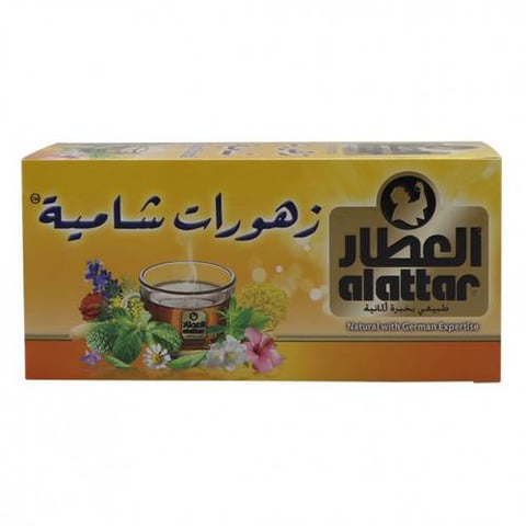 شاي زهورات شامية من العطار - 20 كيس