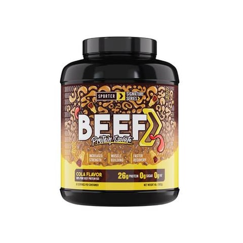 سبورتر – بيف بروتين أيزوليت – كولا – 540 جم - Sporter - Beef Protein Isolate - Cola - 540 Grams