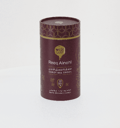 ريق النحل علبة ملاعق كشميري 20 حبه 10 جم-REEQ ALNAHAL HONEY BEE 20 SPOON 10 GM