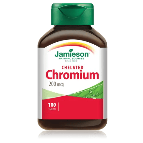 JAMIESON CHROMIUM 200 MCG 100 TAB