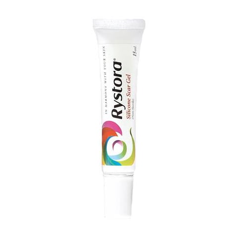 ريستورا- سيليكون جل علاج آمن وفعال للندبات واللآثار 15 مل- Rystora Silicone Gel is a safe and effective treatment for scars and marks, 15 ml