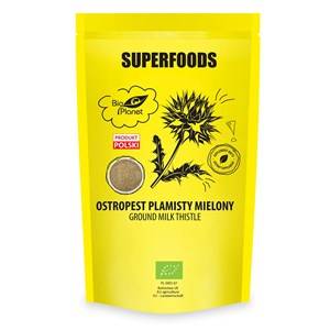 بايو بلانيت حليب الشوك المطحون الحيوي 200 جم -BIO PLANET  GROUND MILK THISTLE BIO 200 g