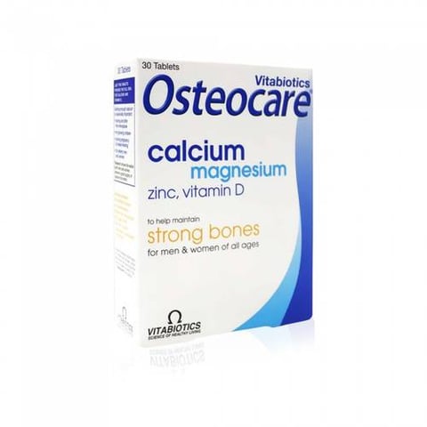 فيتابيوتكس اوستيوكير كالسيوم وفيتامين د 30 قرص-Vitabiotics Osteocare Calcium and Vitamin D 30 tablets