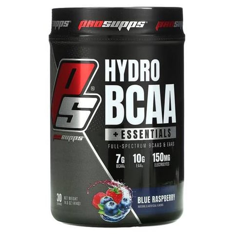 بروسبس هايدرو BCAA + EAA توت ازرق 30 حصة-PRO SUPPS Hydro BCAA+EAA Blue Raspberry 30S