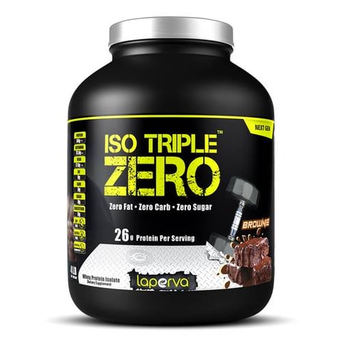 لابيرفا ايزو تربل زيرو نيكست جين, براوني, 5 باوند-LAPERVA ISO TRIPLE ZERO BROWNIE 5LB