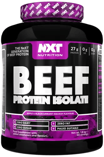 NXT Nutrition Beef Protein Isolate 1.8kg - Apple & Blackcurrant
