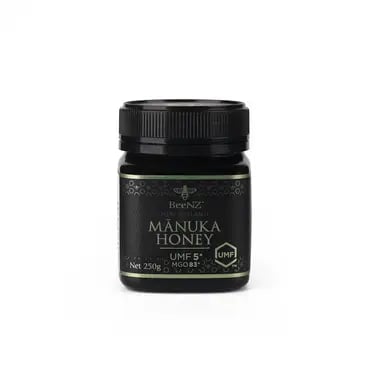  بينزعسل مانوكا نيوزيلندي UMF +5  طبيعي 250 جم - BeeNZ Manuka  Honey New Zealand UMF +5 250 g