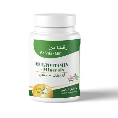 آر فيتا-مين، أقراص، متعددة الفيتامينات والمعادن - 90 قرص-Ar Vita-Min, Tablets, Multivitamins & Minerals - 90 Tablets