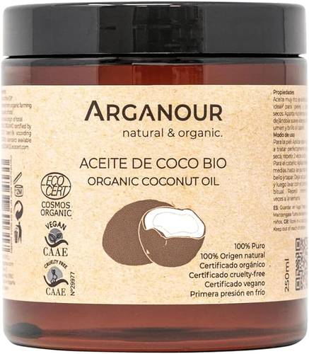 Arganour Coconut Oil 100% Pure Body  – 250 ml