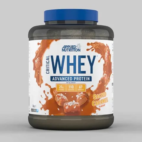 كريتكال بروتين مصل اللبن بطعم  الكراميل المملح 2 كجم- AN CRITICAL WHEY PROTEIN SALTED 2 kg