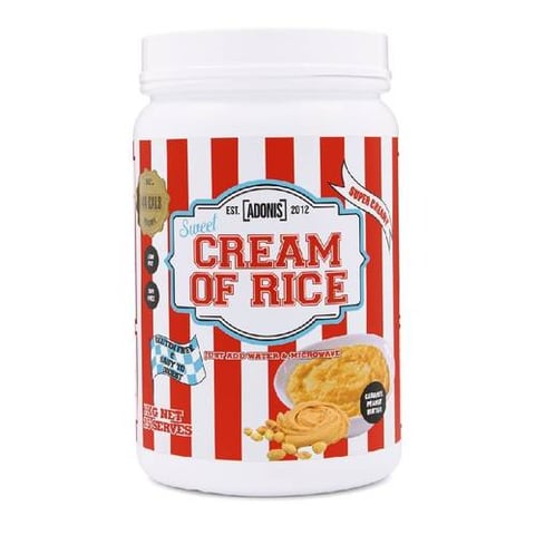 كريمة الارز كراميل زبدة فول سوداني-ADONIS CREAM OF RICE CARAMEL BUTTER PEANUT 1KG