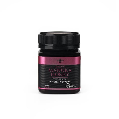 BeeNZ Manuka Honey New Zealand UMF +15 250 g